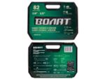 Набор головок и ключей 82 предмета ВОЛАТ (1/4", 1/2", 6 граней )