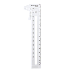 Линейка Midori Slide Ruler (прозрачная)