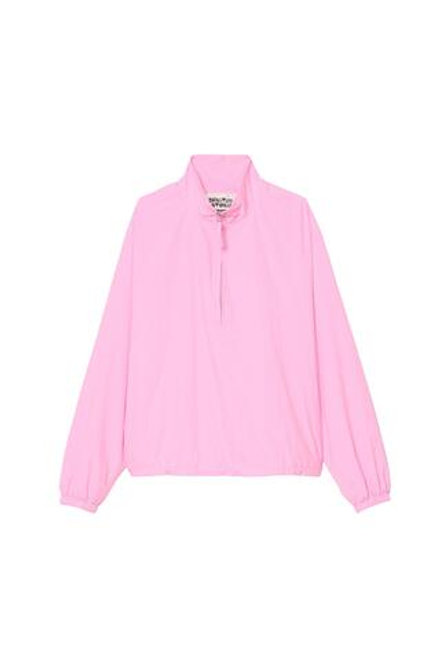 ZARA X BENITO ANTONIO ВЕТРОВКА СВОБОДНОГО КРОЯ, РОЗОВЫЙ