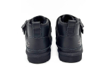 UGG Kids Neumel Snapback Leather Black