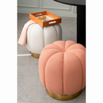 Пуф Bergenson Bjorn Swend, персиковый