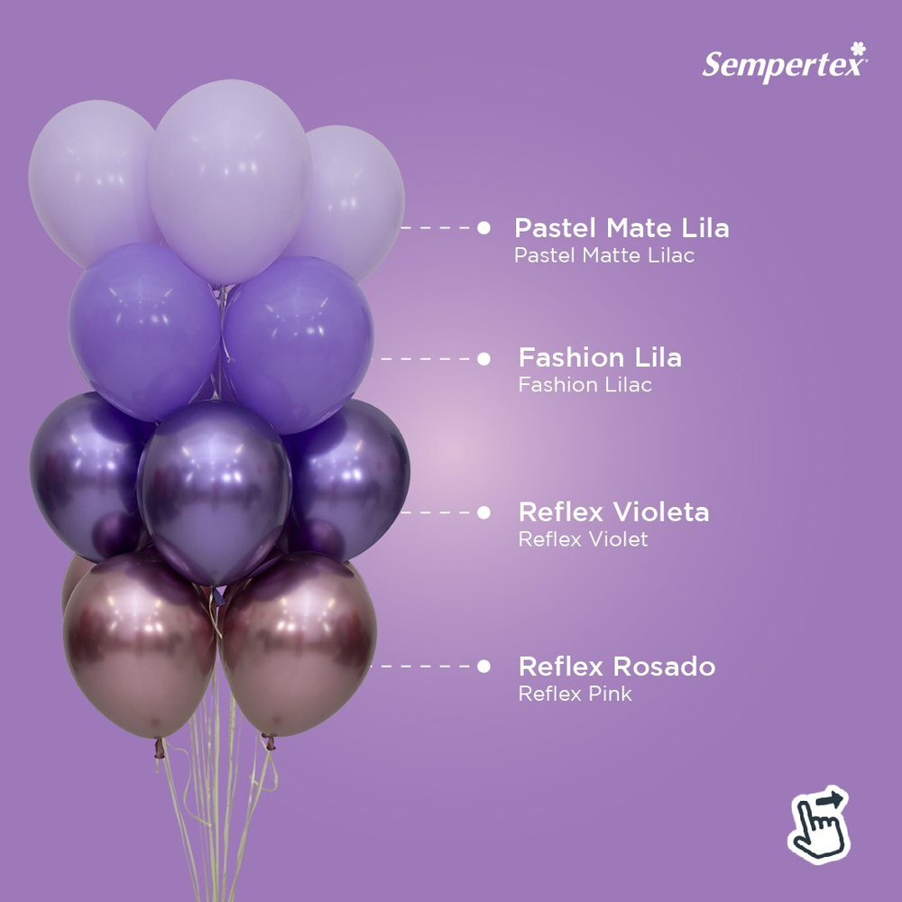 Шар 36" Сиреневый, Пастель Матовый (Макаронс) / Lilac 650 Sp