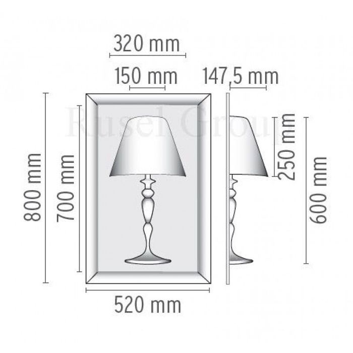 Настенный светильник Flos ABAJOURD’HUI SMALL