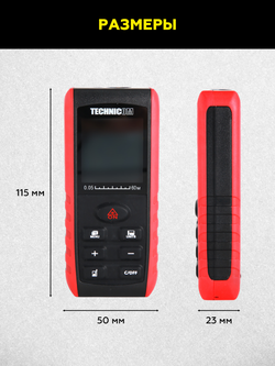 Лазерный дальномер-угломер TECHNICOM TC-DAM60R