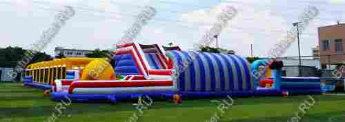 Надувной комплекс "Просторы для забав" 32,5*21,6*5 м