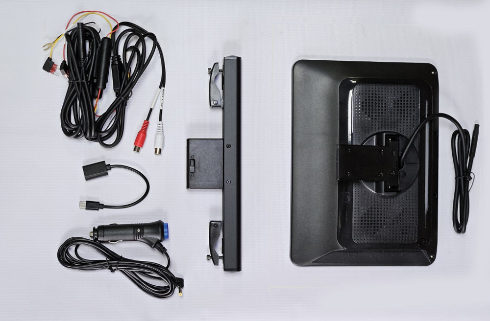 Монитор на подголовник - ERGO ER1060AN с сенсорным экраном 10,5” (IPS 1920х1080, Android, 2+32Gb) черный