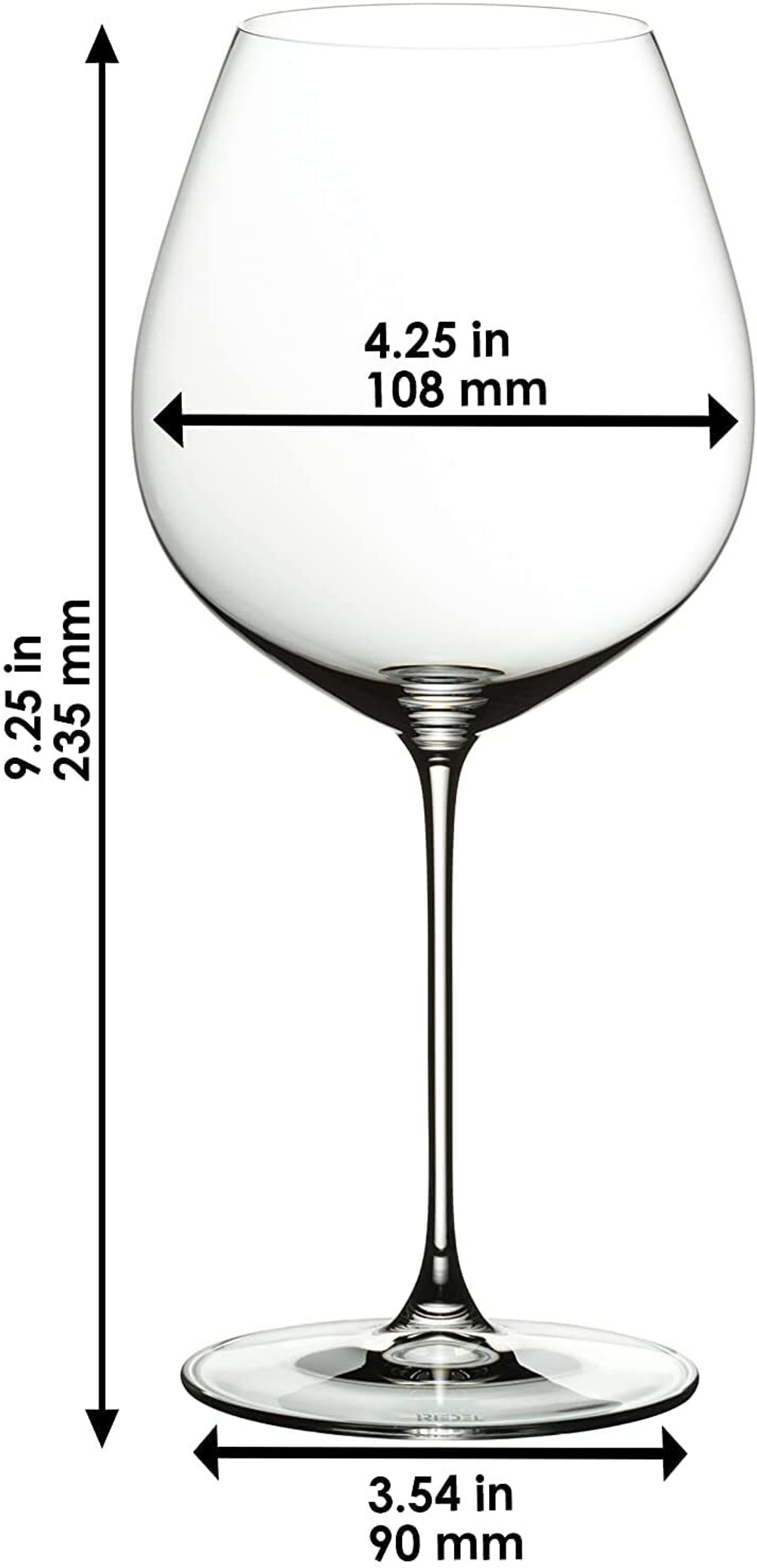 Набор из 2-х бокалов для красного вина Old World Pinot Noir Veritas 700 мл Riedel