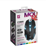 Мышь проводная Defender CYBER MB-560L LED