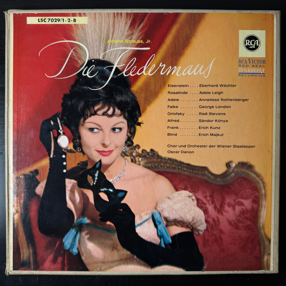 Штраус - Летучая мышь 2LP (Германия 1978г.) Т