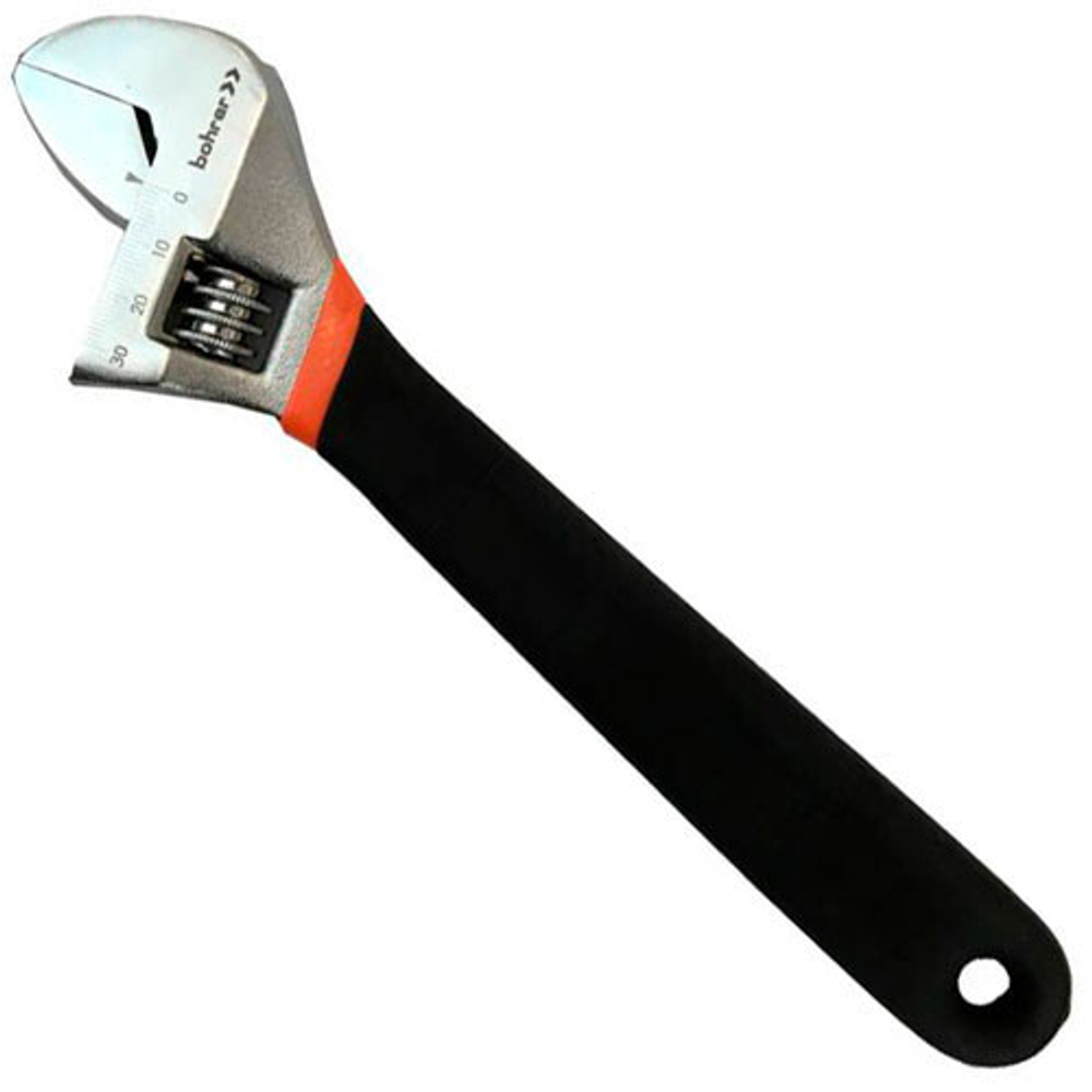 Ключ разводной Maxi Tool, L=150мм. (20мм) сатиновый, обрезиненная ручка (1/120шт)