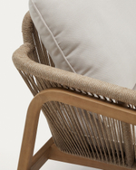 Комплект Vellana: 3-местный диван, 2 кресла и журнальный столик из 100% массива акации