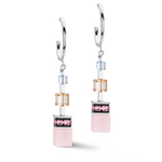 Серьги Coeur de Lion Light blue-Beige 3039/21-0738
