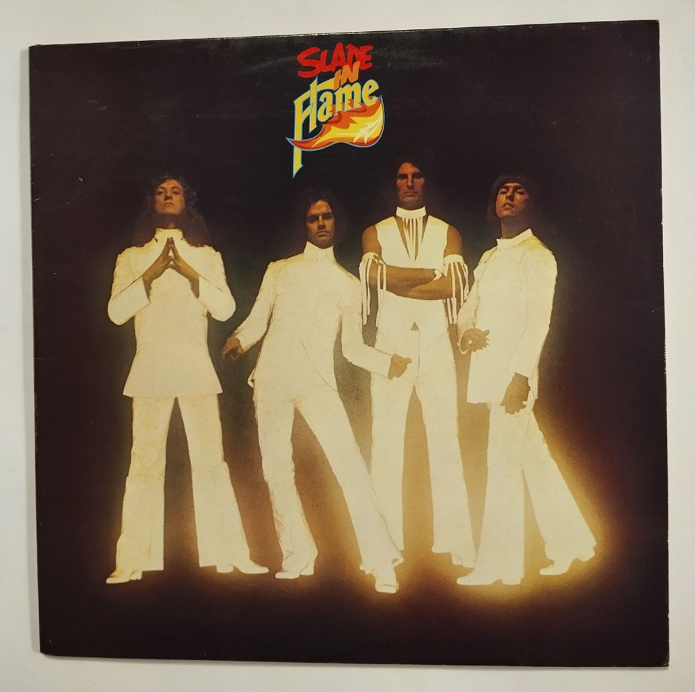 Винтажная виниловая пластинка LP Slade In Flame (Sweden 1974)