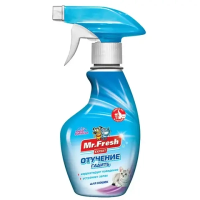 Mr.fresh expert спрей "отучение гадить" для кошек - 200 мл