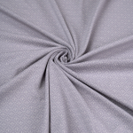 Кулирная гладь с рисунком, 92% хлопок, 8% ПУ(эластан), 185 гр/м2, серый/св.фиолетовый (21024)