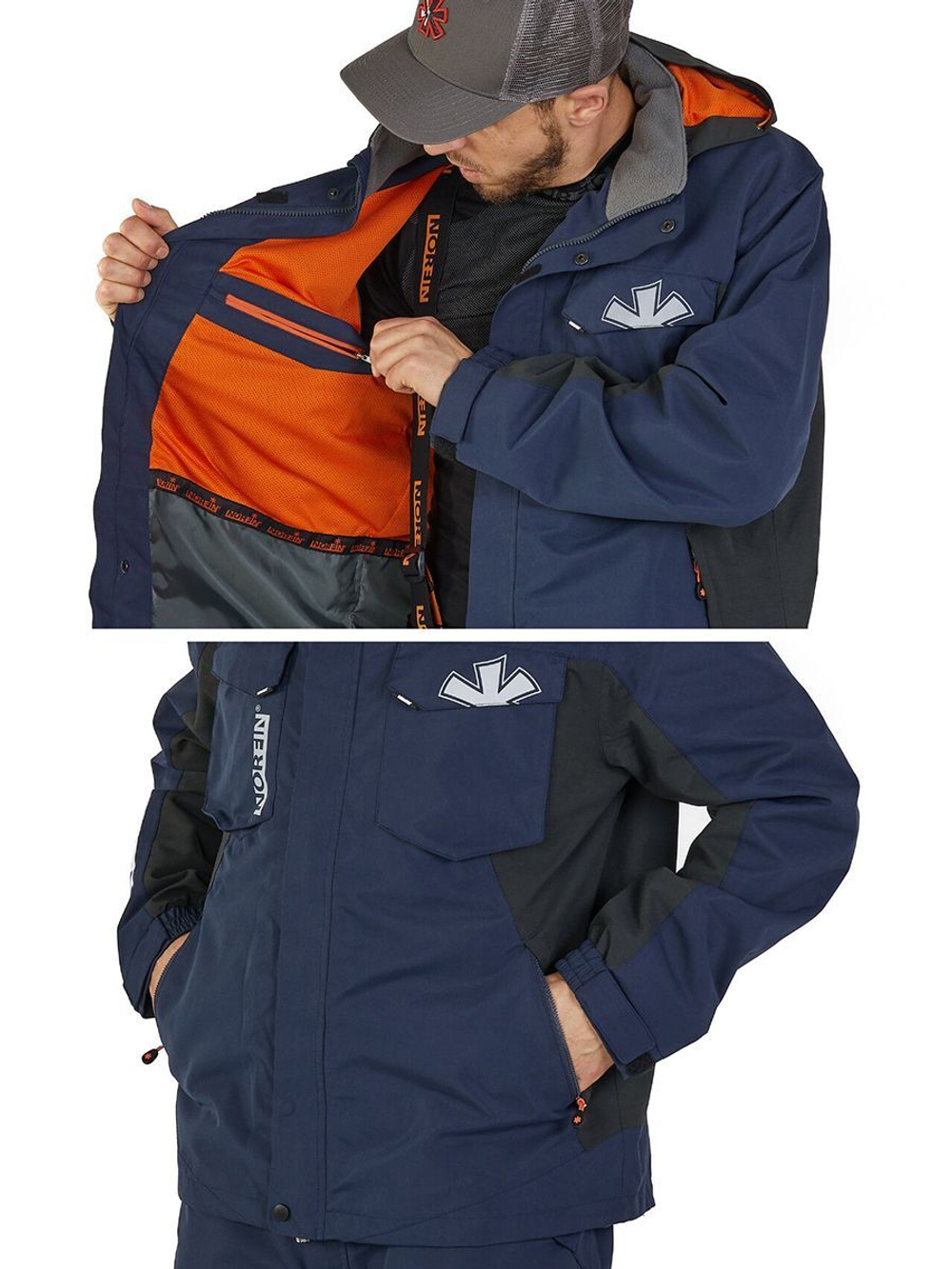 Костюм демисезонный Norfin ALPHA NAVY BLUE 02 р.M