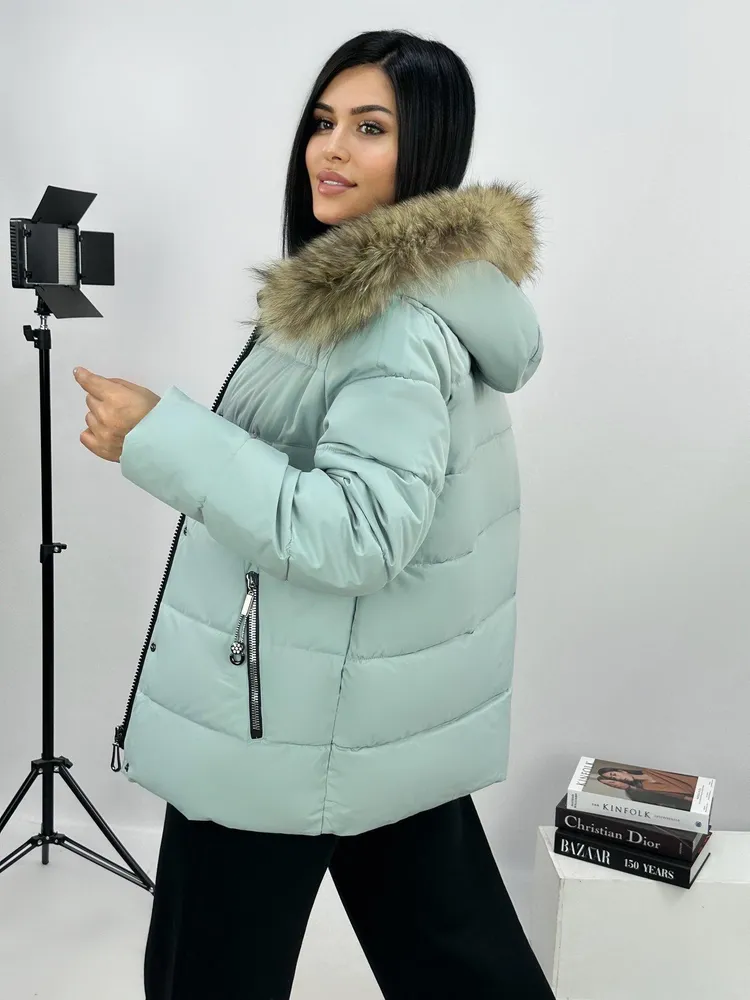 Пуховик зимний 2867-1 Fabrika