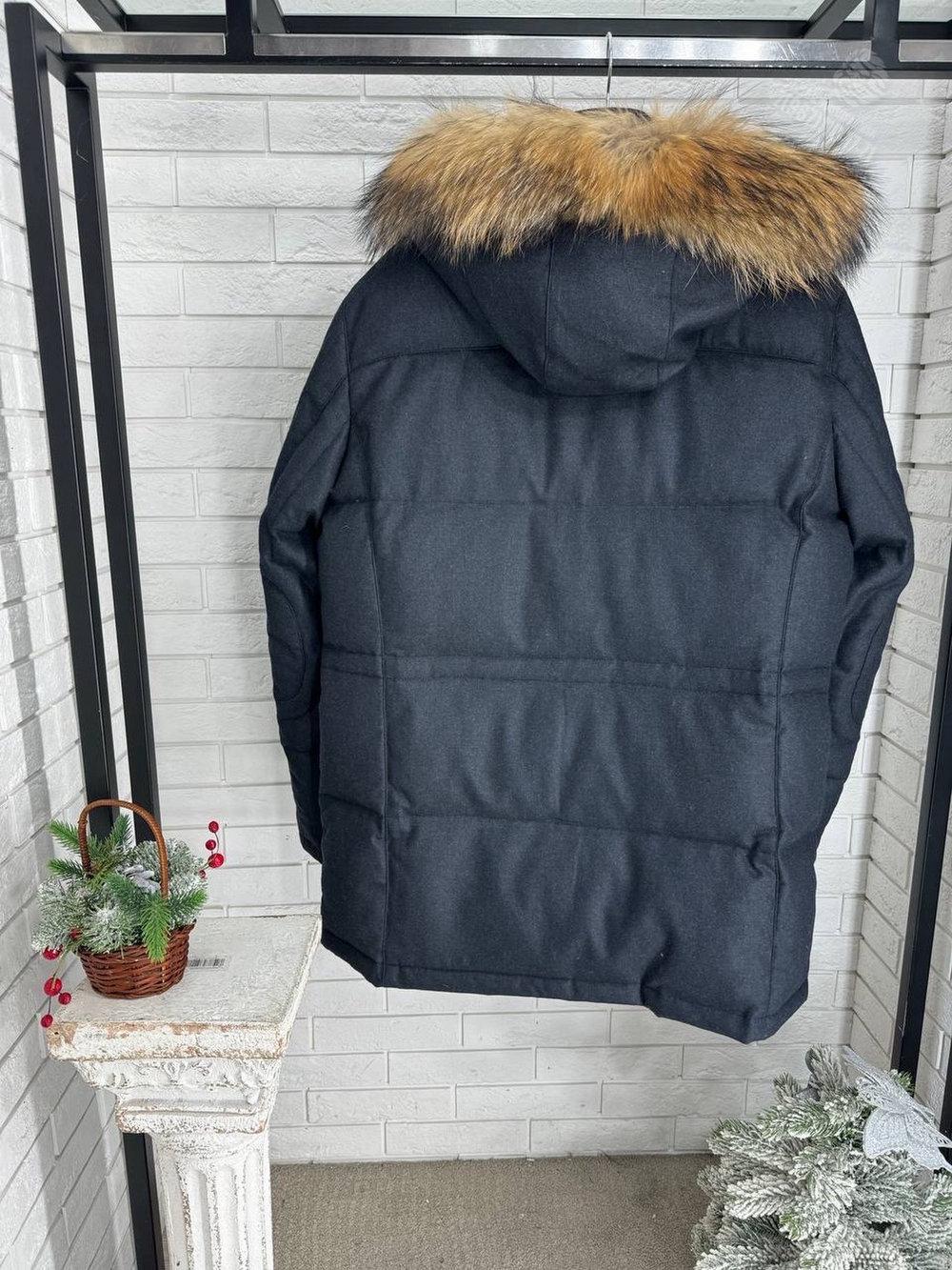 Кашемировый пуховик Kiton