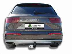 Фаркоп(прицепное) Лидер-Плюс для AUDI Q7 (4MB) (внедорожник) 2015 -...(паспорт и сертификат в комплекте)(без электрики)A105-A