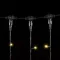 Светодиодный занавес 2*9 м., 1500 теплых белых Led ламп, 220В, черный провод, Rich Led (RL-C2*9-CB/WW)