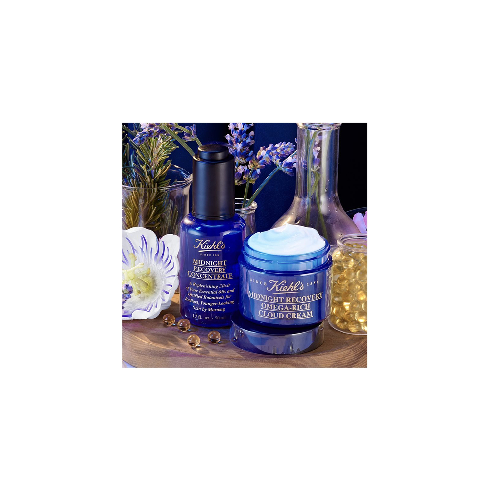 Kiehl's Midnight Recovery Concentrate - регенерирующая ночная сыворотка для всех типов кожи, включая чувствительную /   15  ml  / GTIN 3605970926137