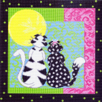 "Под луной"-1257 канва с рисунком