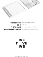 Альбом IVE - I'VE IVE 1st Album JEWEL CASE RANDOM Version
