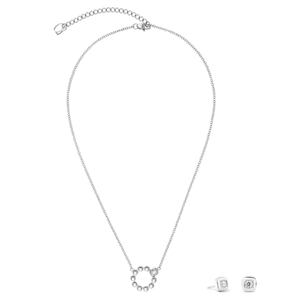 Серьги Coeur de Lion Crystal-Silver 2056/21-1817