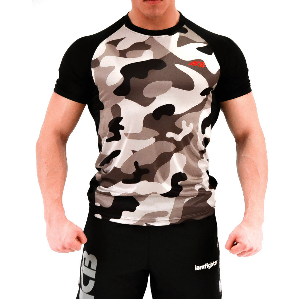 Футболка Iamfighter Dad is the hero детская Черная