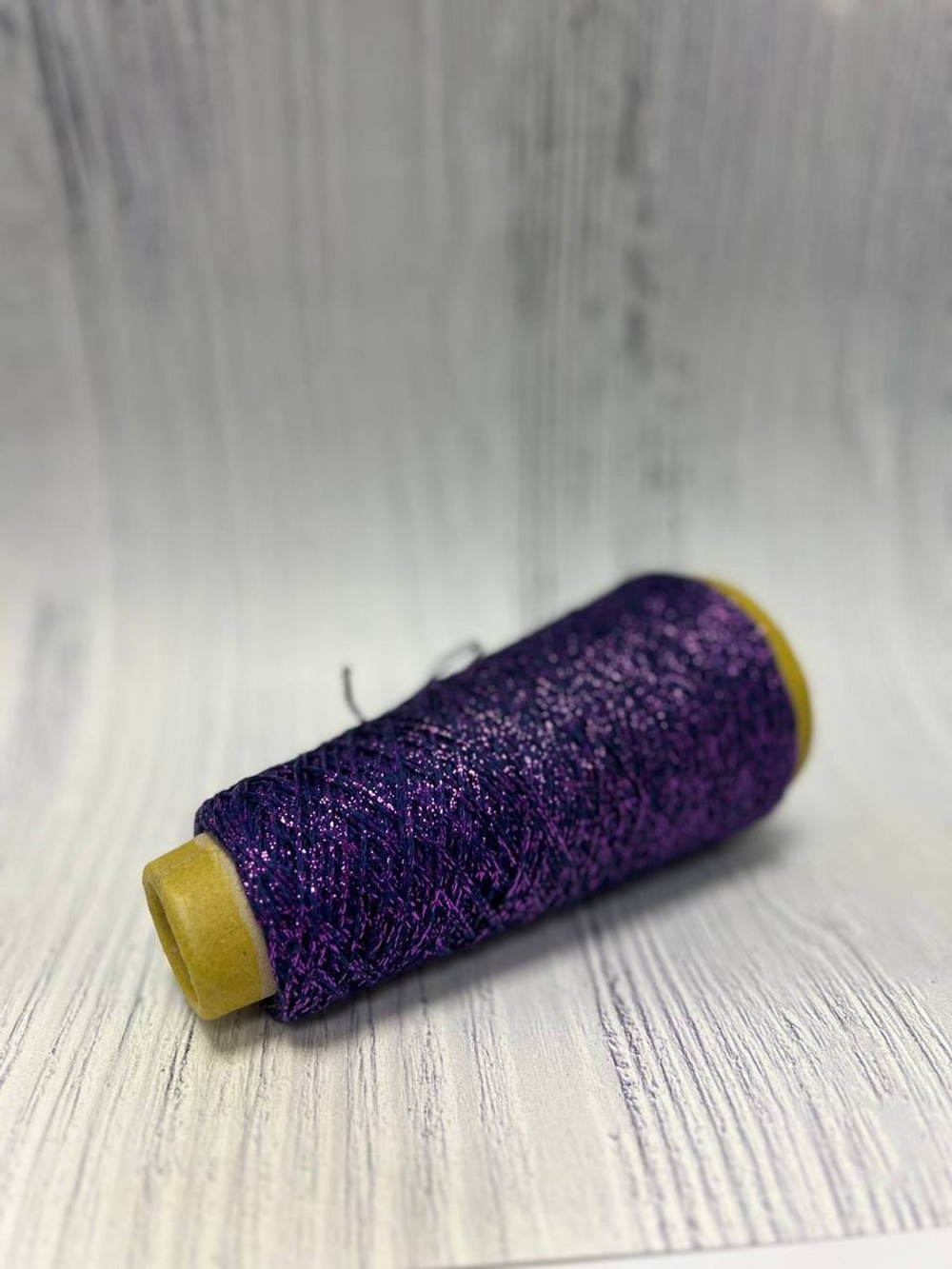 Пряжа хлопковая с люрексом