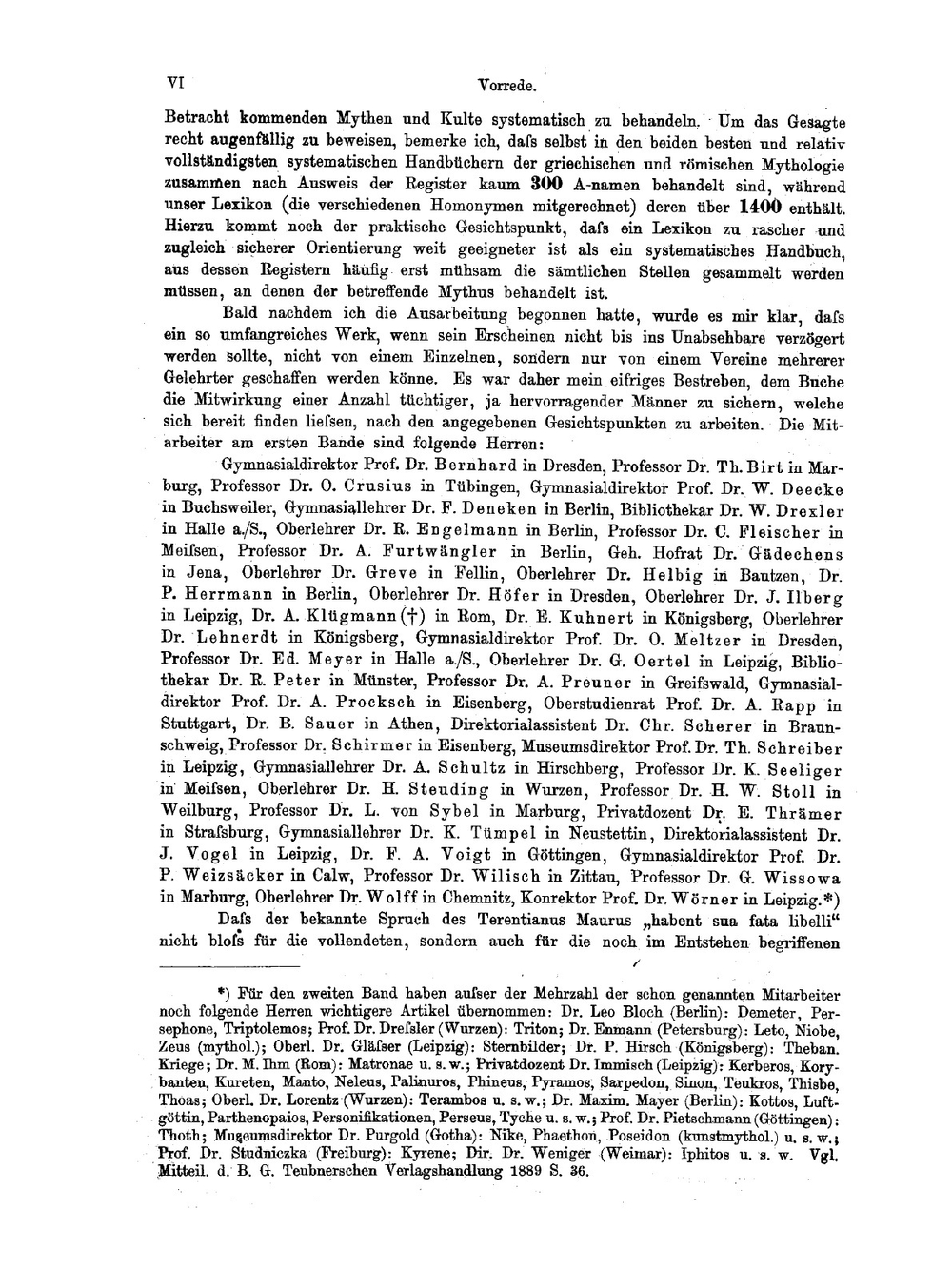 Ausführliches Lexikon der griechischen und römischen Mythologie. Band 1, Part 1 | W.H. Roscher