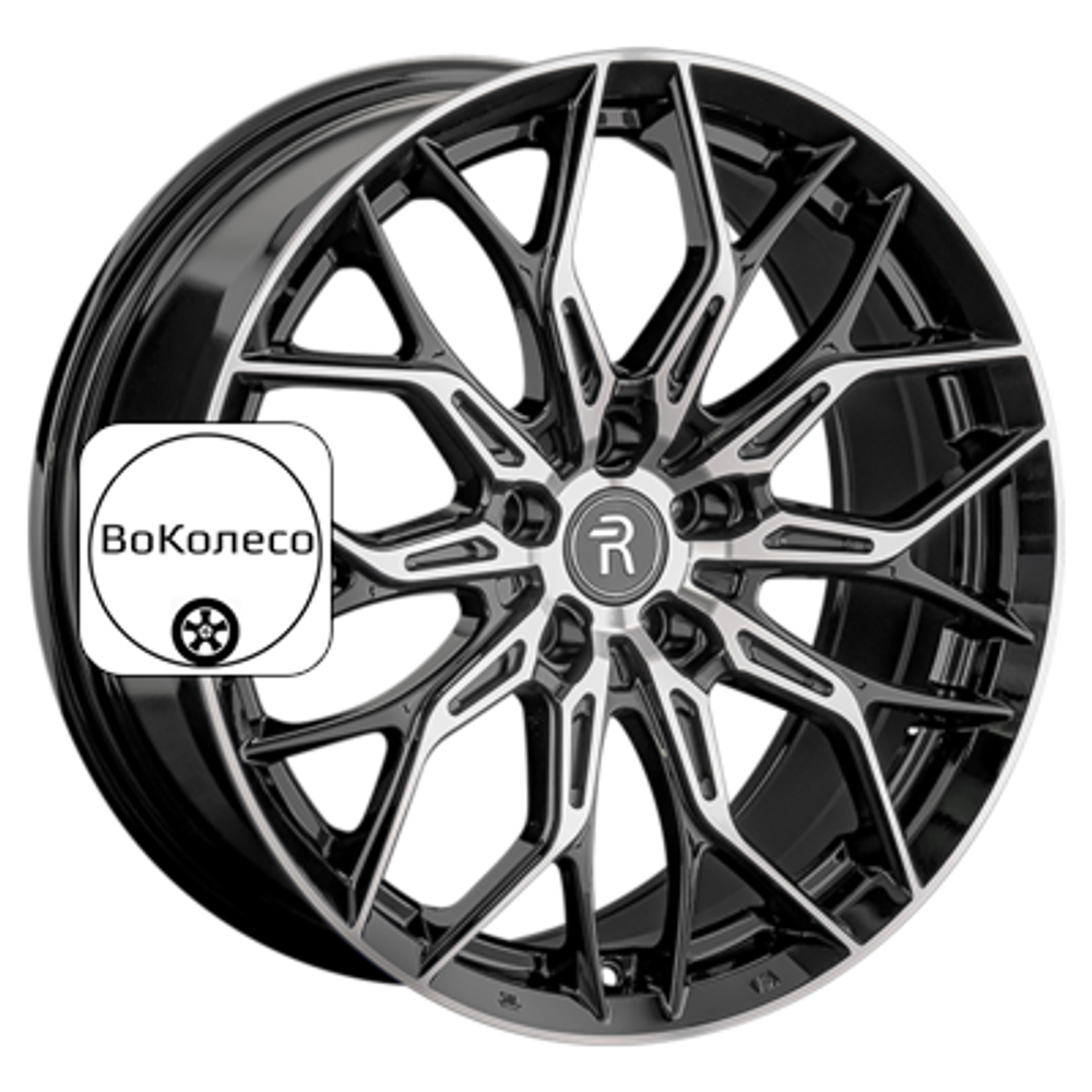 8x18/5x108 ET33 D60,1 CHR122 BKF (конус, C570) Replay