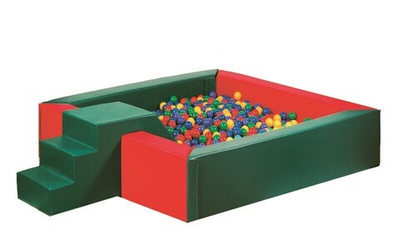 Квадратный сухой бассейн (200х200х40х20)