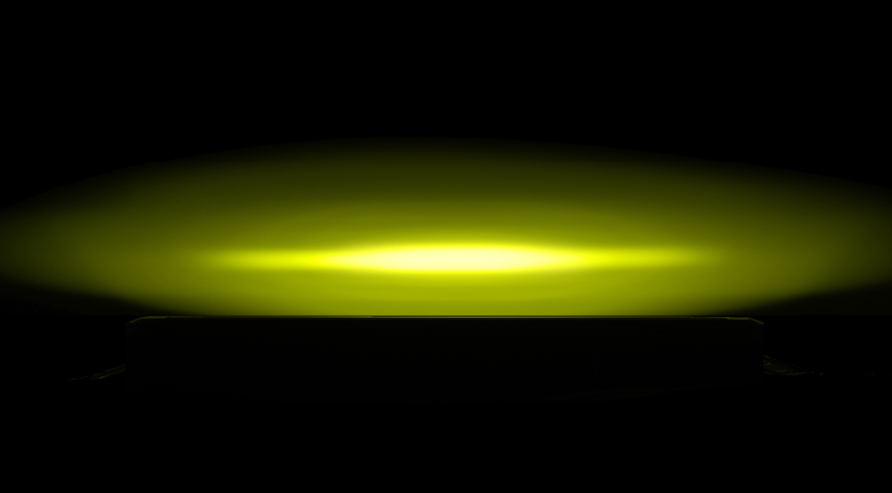 Светодиодная балка, люстра Aurora комбинированный жёлтый свет