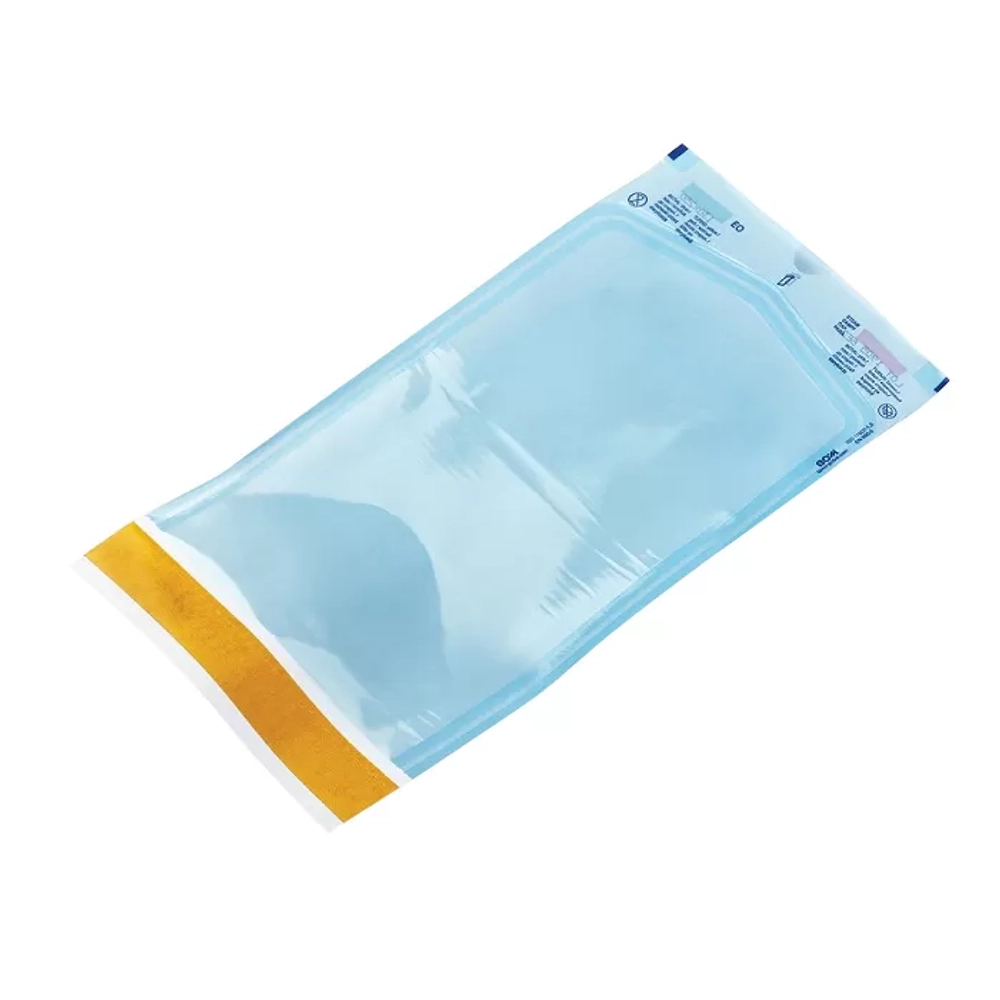 Пакет для стерилизации комбинированный самозаклеивающийся без складки BOM 300х390 мм 100 шт