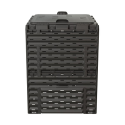 Компостер Piteco 300л с крышкой, черный