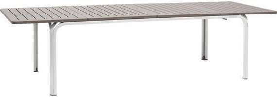 Стол раздвижной Alloro 210-280х100 см, тортора/белый