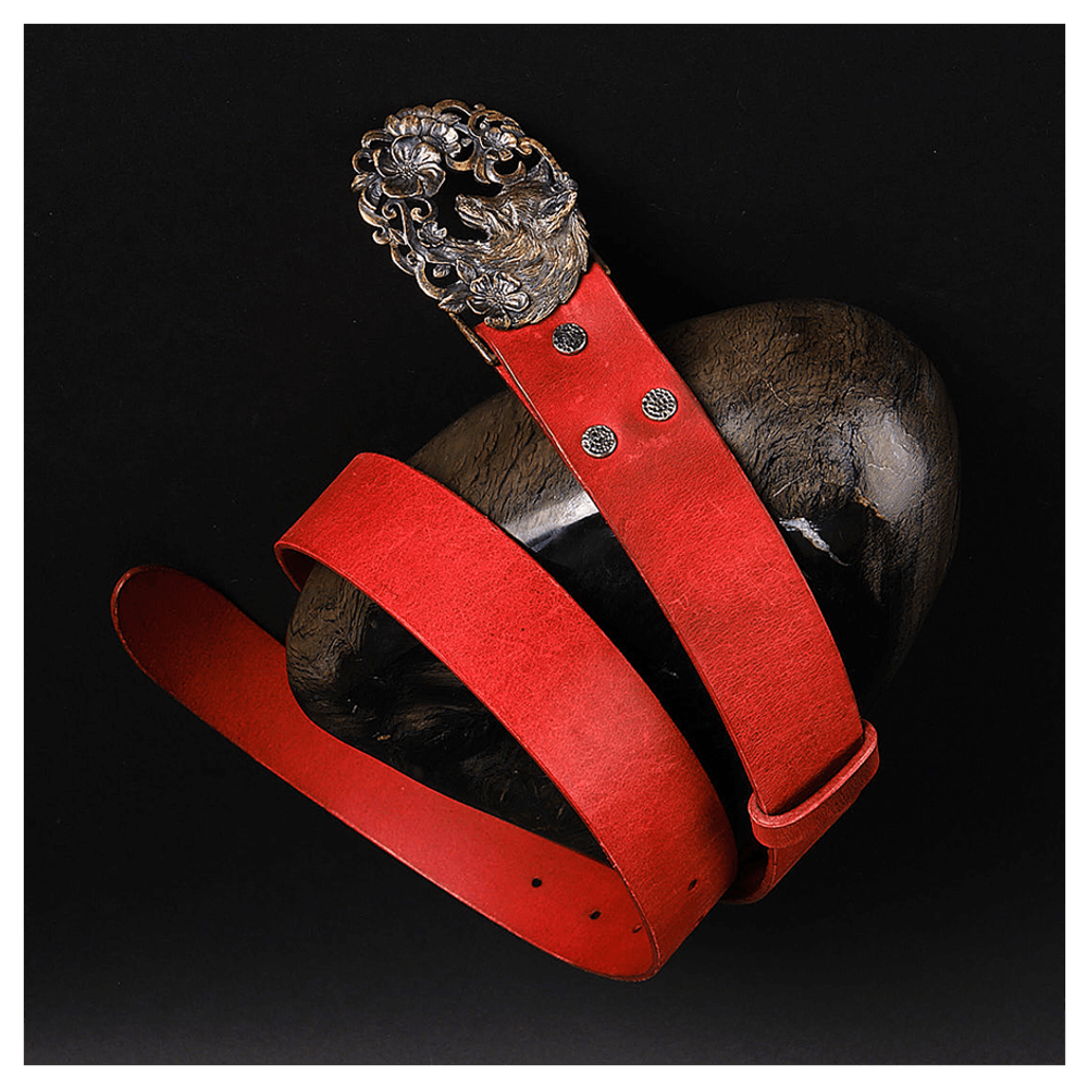 Кожаный ремень «Лисичка»