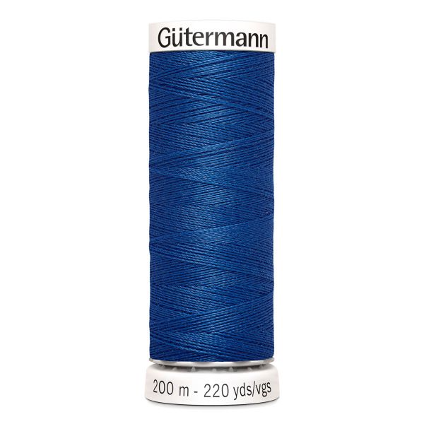 Нитки универсальные Gutermann Sew-all 100 (200 метров), 5 кат. | 312 св.синий
