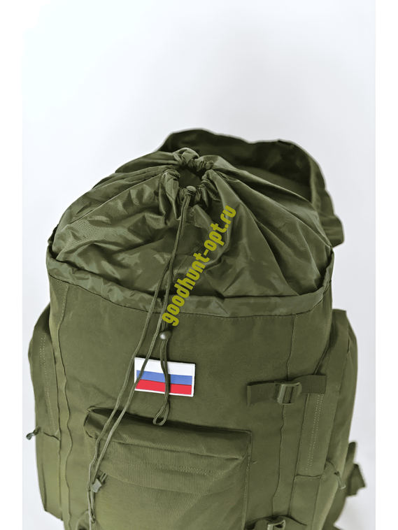 Тактический военный походный каркасный рюкзак 100 л Олива