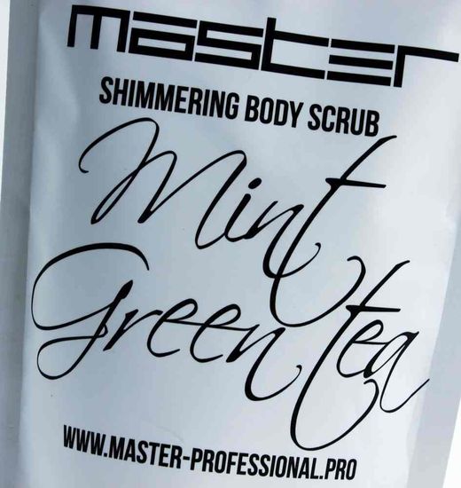 Скраб MASTER Professional 200мл Мята Зеленый чай