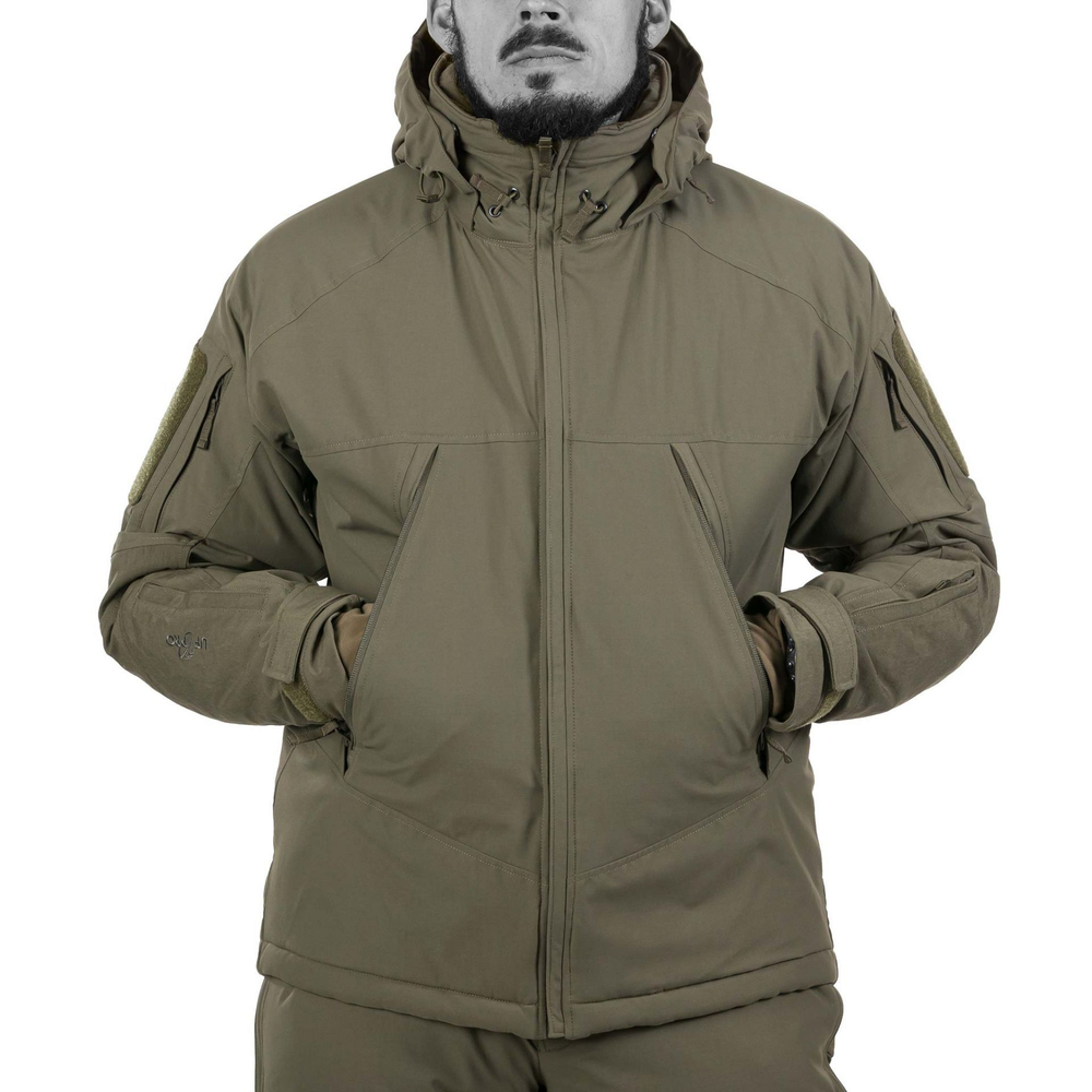 UF PRO DELTA OL 4.0 TACTICAL WINTER JACKET - Brown Grey