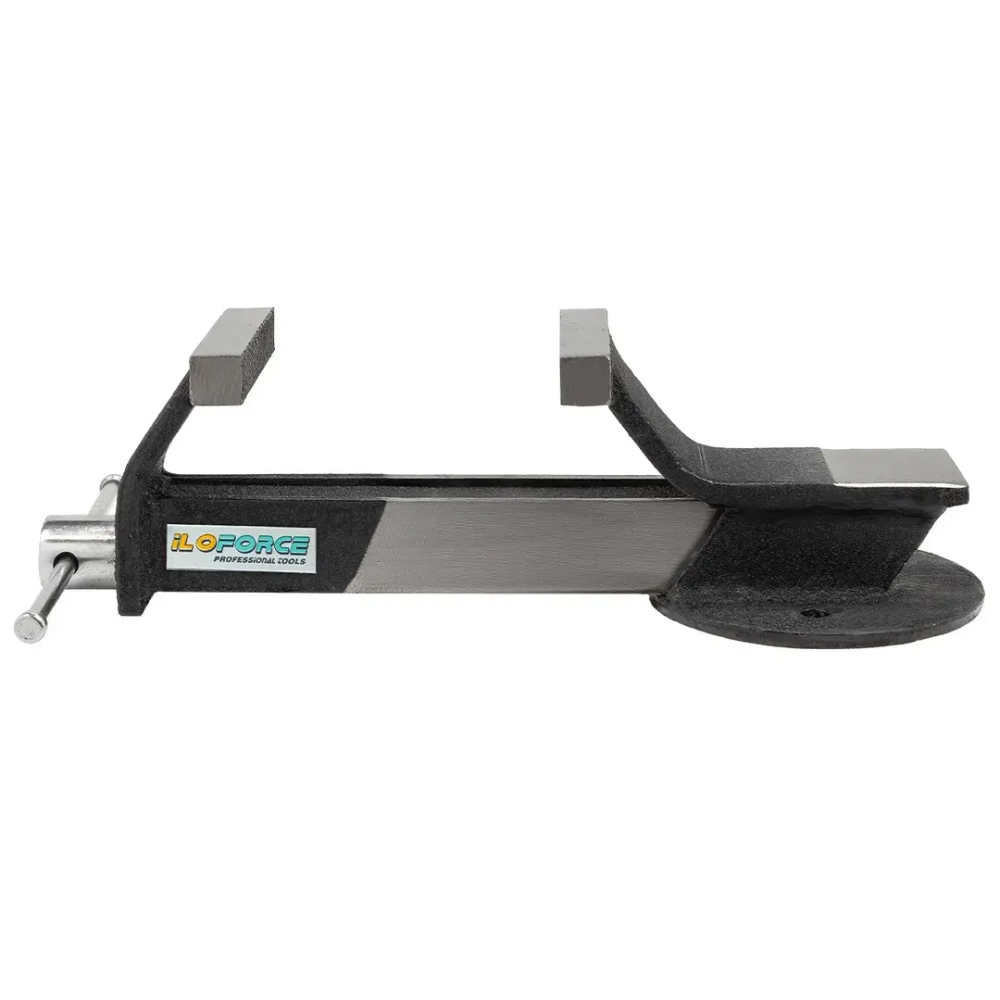 Тиски стальные с наковальней 4''(100мм) ILOforce IF-6540704