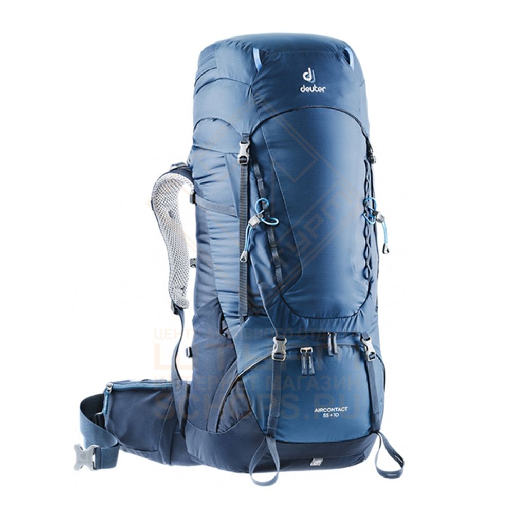 Рюкзак Deuter Aircontact 55+10, Midnight/Navy