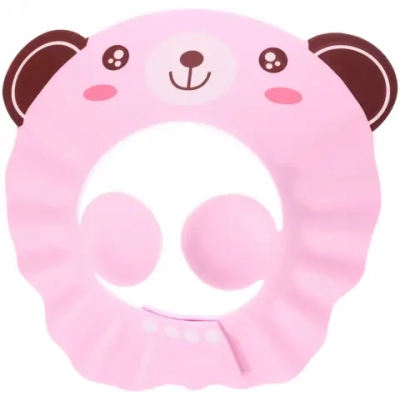 Козырёк для купания детский «Magic Water - Мишка Бани», микс 2 цвета, d-30 см, d головы 15 см (пакет)