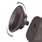 Реалистичный фаллоимитатор Lovetoy Sliding Skin (20,8×4 см) с двойной плотностью, чёрный