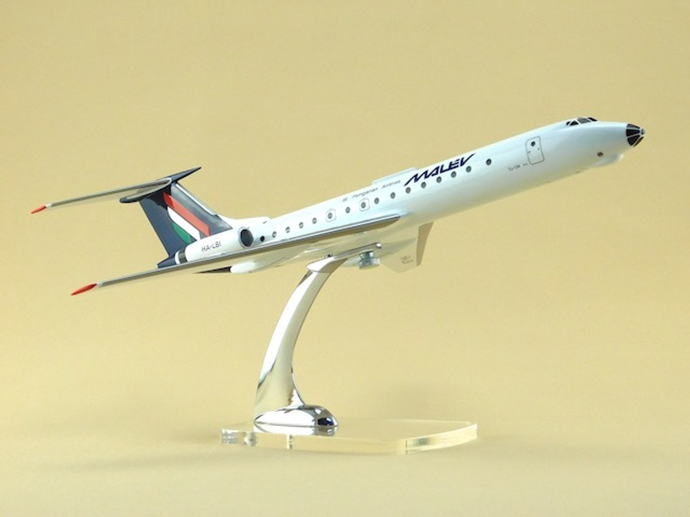 Модель самолета Ту-134А-3 (М1:100, Malev )