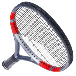 Теннисная ракетка Babolat Pure Strike 100 16/20 4-gen - grey/fluo strike + Струны