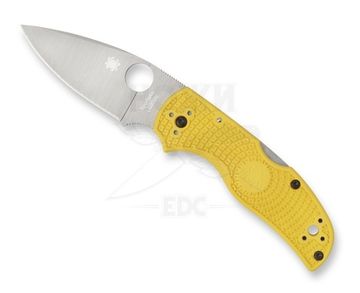 Складной нож Spyderco Native 5 Salt C41PYL5 c клинком из стали LC200N Rustproof Steel, рукоять FRN