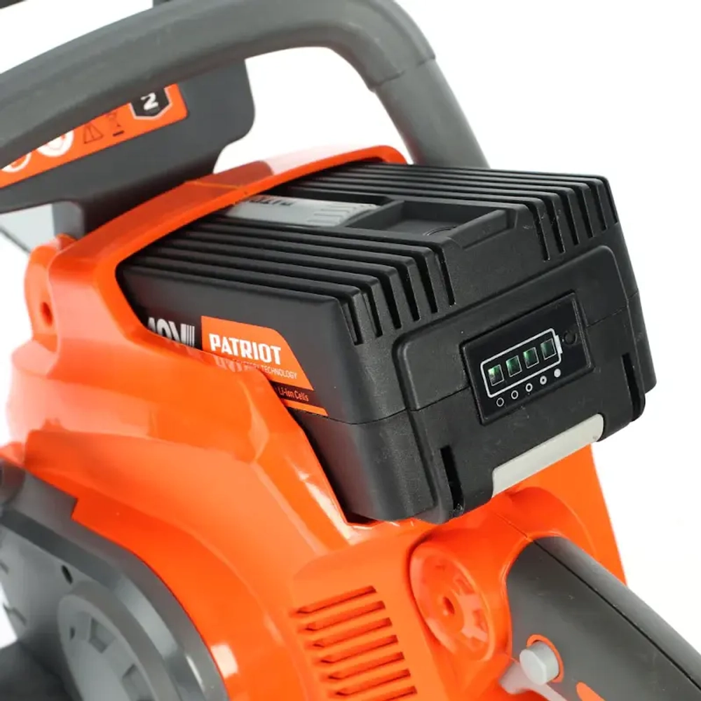 PATRIOT СS 402XL пила цепная аккумуляторная (1 x 2.5 Ач, ЗУ) 220201402